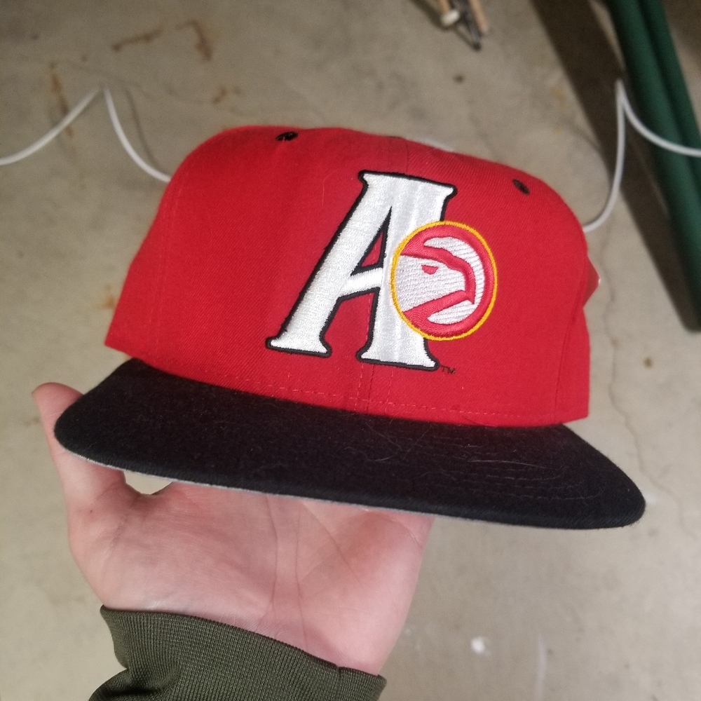1990s Atlanta Hawks Snapback Hat